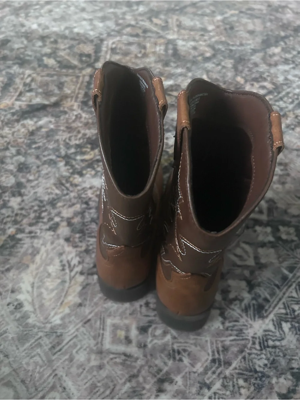 wonder nation Brown Kids Cowboy Boots